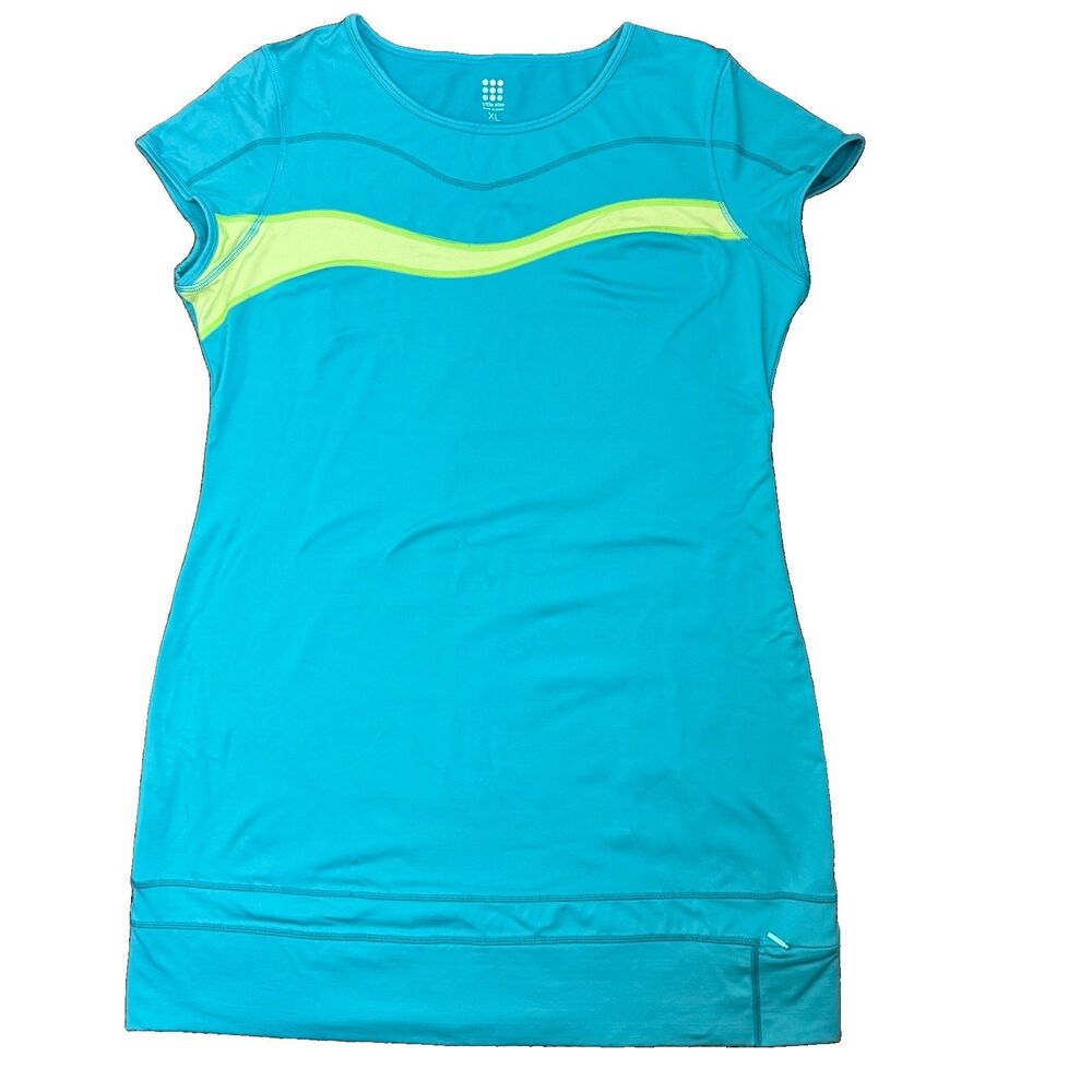 Title Nine Regulator Dress Teal / Green Zipper Active Wear Women’s Size XL